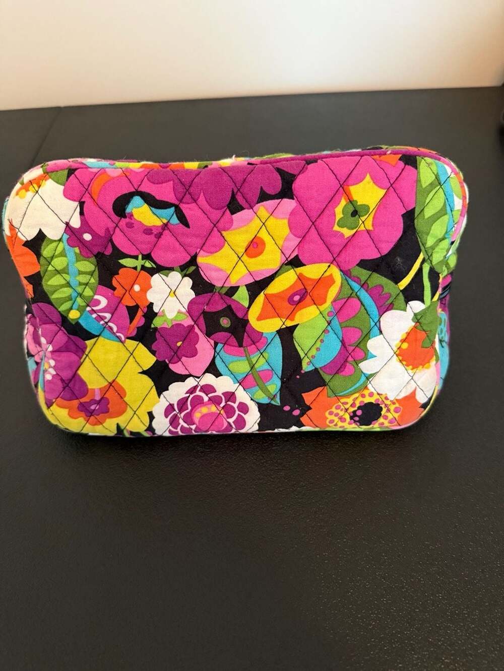 Vera Bradley Large Cosmetic Bag in Tutti Frutti Pattern - Picture 5 of 9